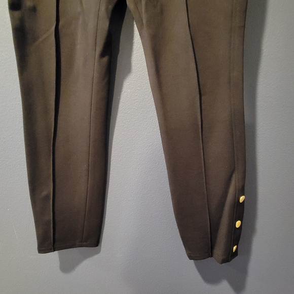 Tory Burch Black Stretch Pants Women's S/P - Picture 2 of 7